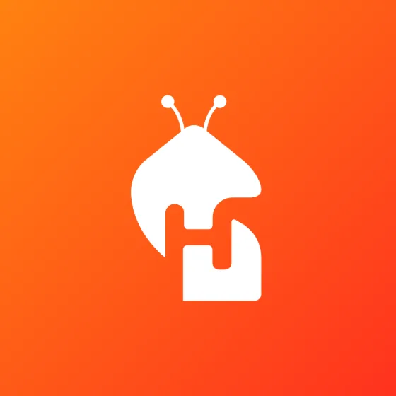 Profile picture, orange